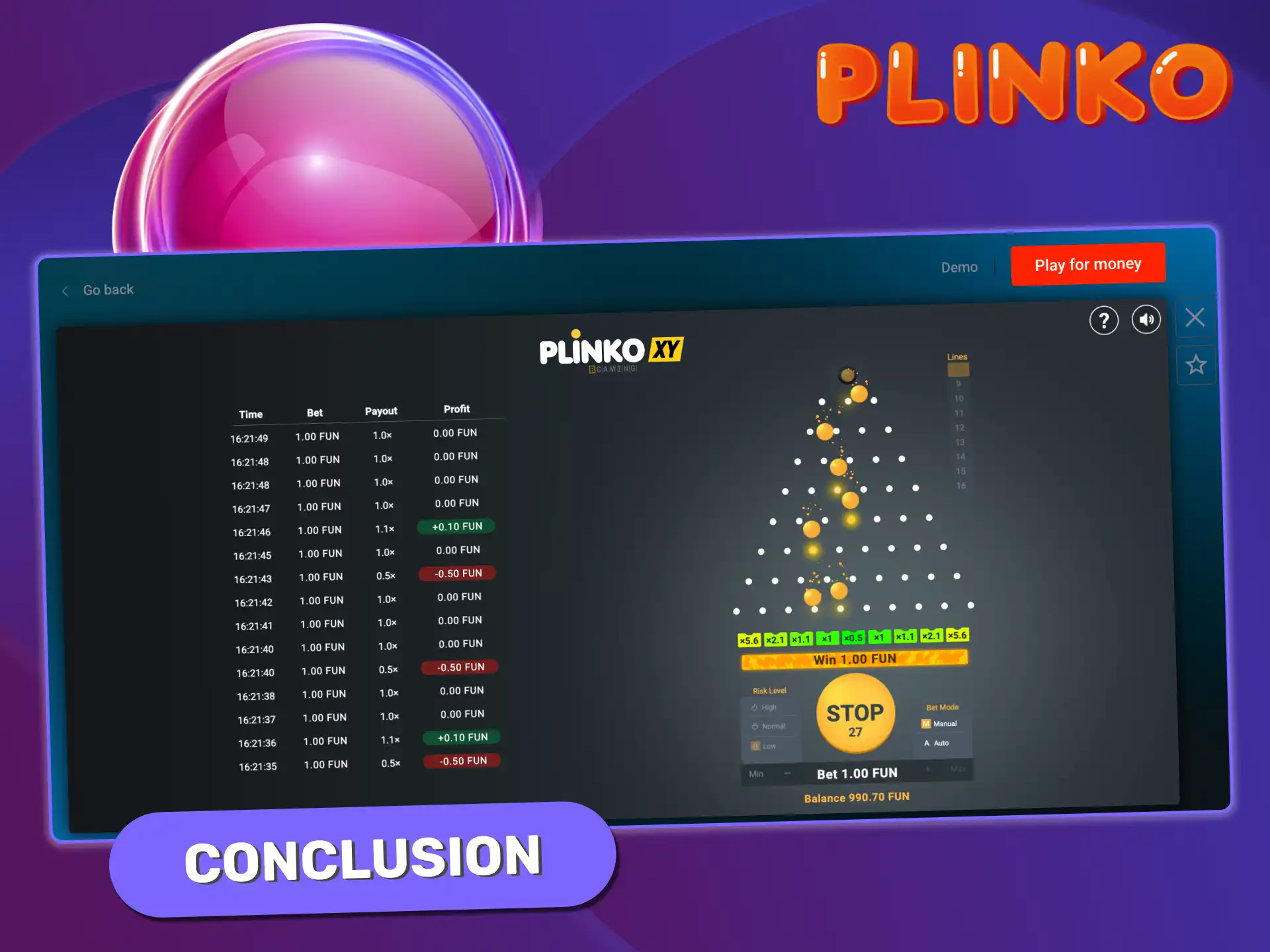 Try Plinko in test mode on casino platforms in Bangladesh, no real money needed.