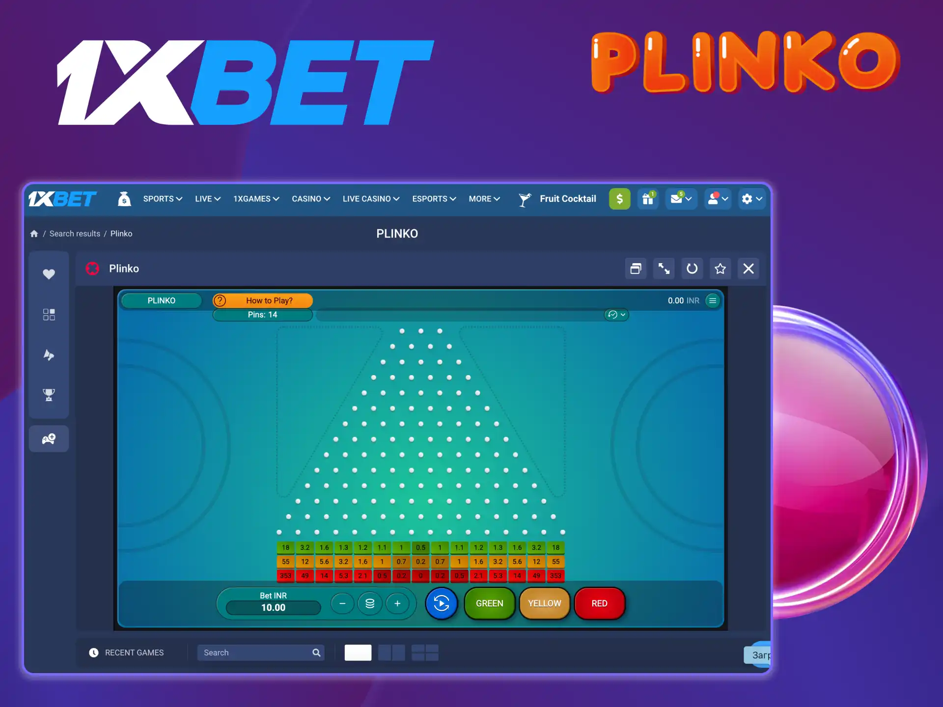 1xBet offers multiple Plinko games along with fast payouts, live dealers, and local payment options in Bangladesh.