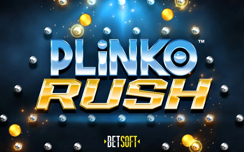 Plinko Rush game with fast-paced action, high volatility, and flexible betting from 15 BDT.