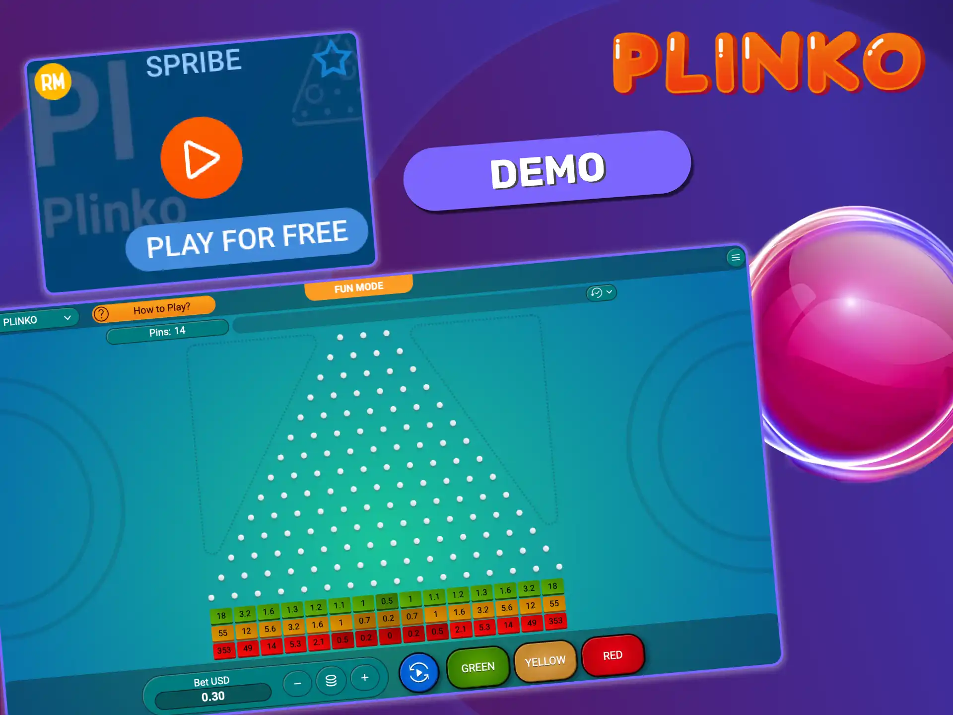 Experience Plinko Spribe gameplay risk-free in demo mode by visiting a casino website and launching the free version.