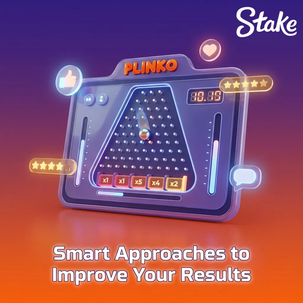 Plinko game board showing strategic betting approaches with low, medium, and high risk settings for better bankroll management.
